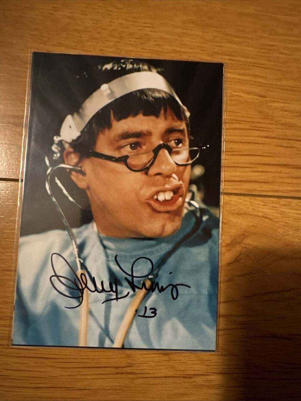 JERRY LEWIS Signed 4x6 THE NUTTY PROFESSOR Photograph